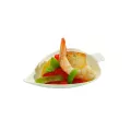 Leaf mini dish sugar cane pulp